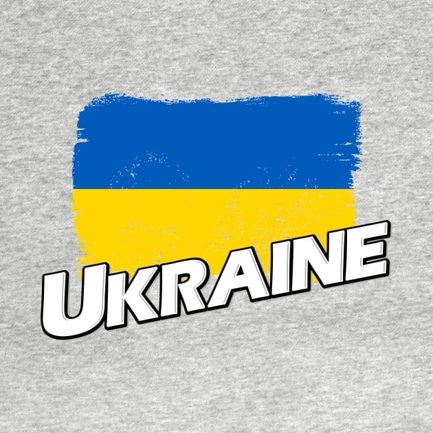 Ukraine flag by PVVD